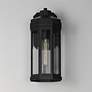 2_Maxim Wright 16" High Black Patina 1-Light Outdoor Wall Sconce more views