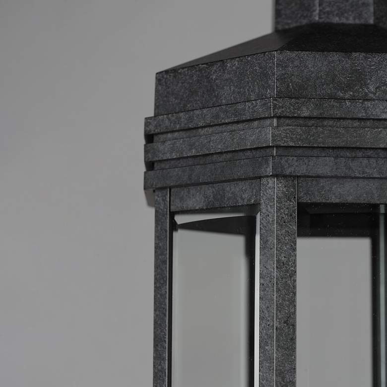 Image 4 Maxim Wright 23" High Black Patina 3-Light Outdoor Post Light more views