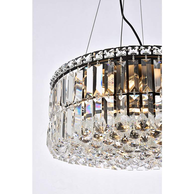 Image 5 Maxime 20" Black Chandelier more views