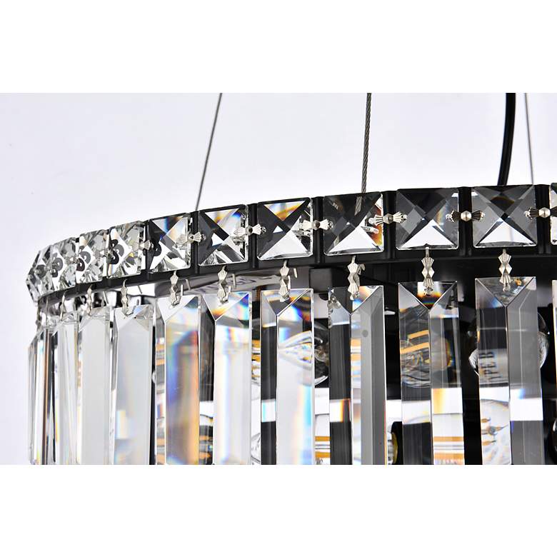 Image 6 Maxime 20" Black Chandelier more views
