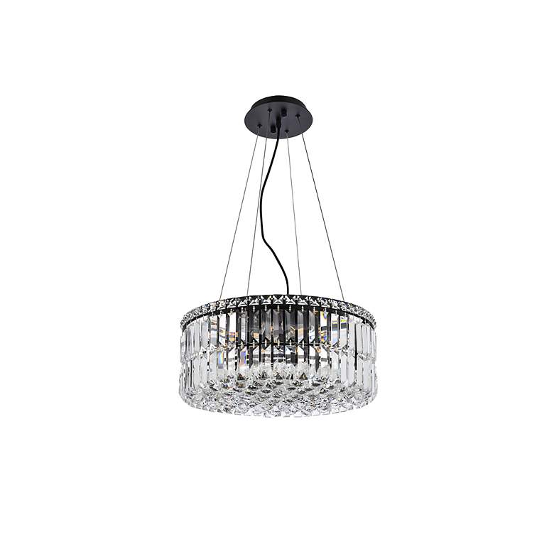 Image 7 Maxime 20" Black Chandelier more views