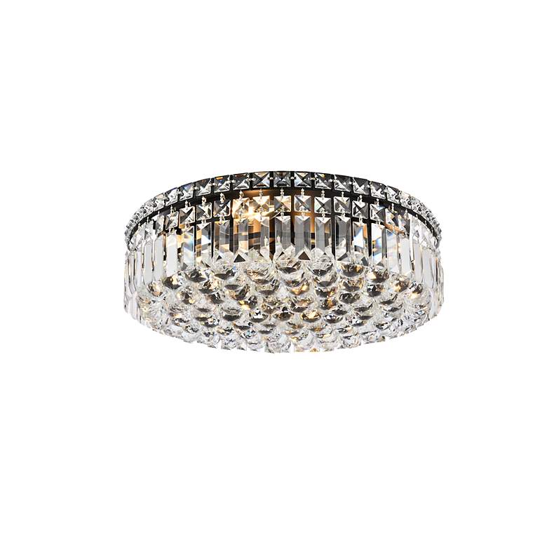 Image 3 Maxime 20" Black Flush Mount more views