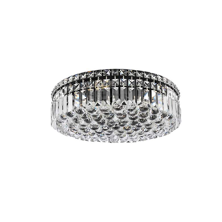 Image 7 Maxime 20" Black Flush Mount more views