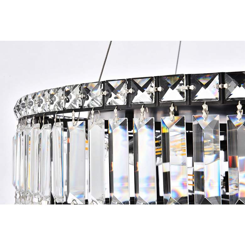 Image 5 Maxime 24" Black Chandelier more views