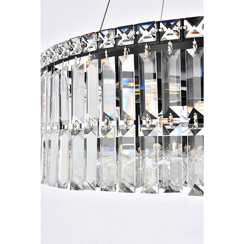 Image 6 Maxime 24" Black Chandelier more views