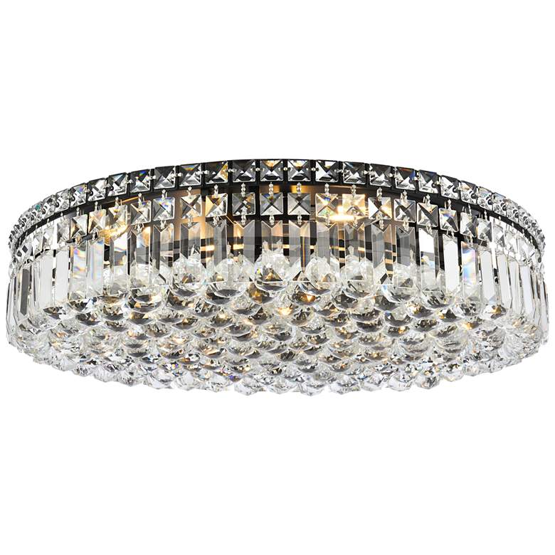 Image 1 Maxime 24" Wide Black Ceiling Light
