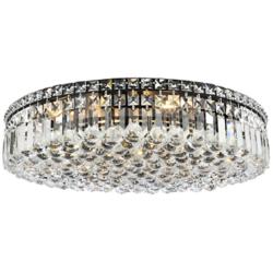 Maxime 24" Wide Black Ceiling Light
