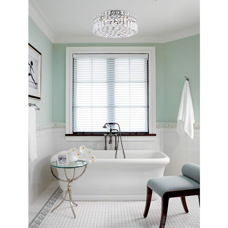 Image 3 Maxime 5 Lt Chrome Flush Mount Clear more views