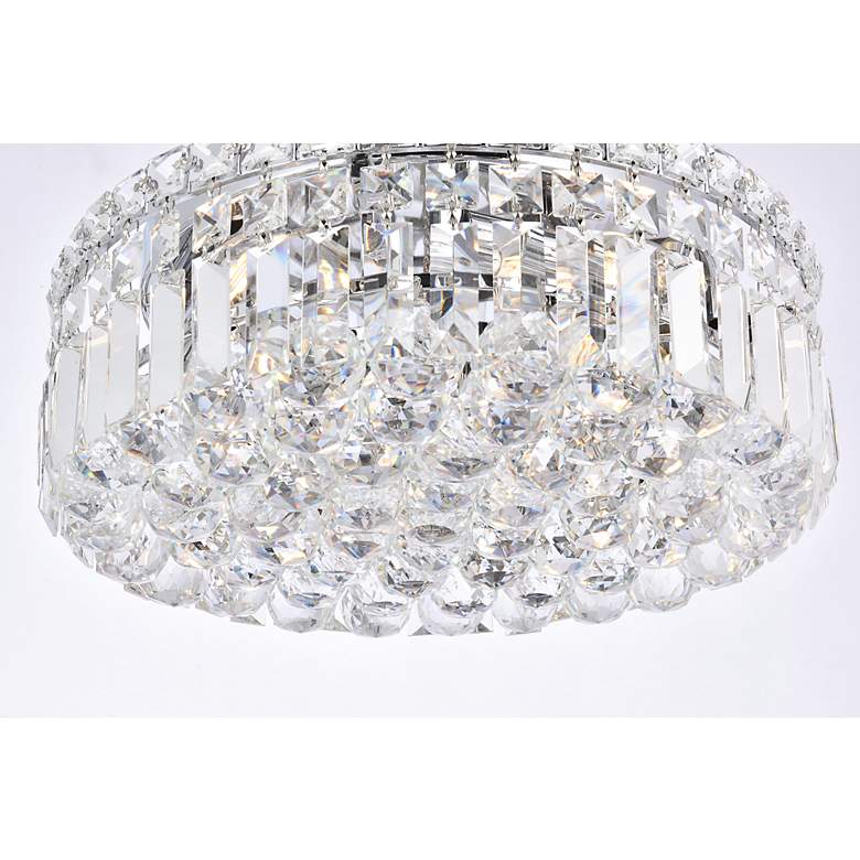 Image 5 Maxime 5 Lt Chrome Flush Mount Clear more views