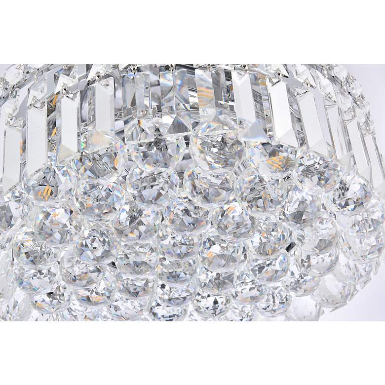 Image 7 Maxime 5 Lt Chrome Flush Mount Clear more views