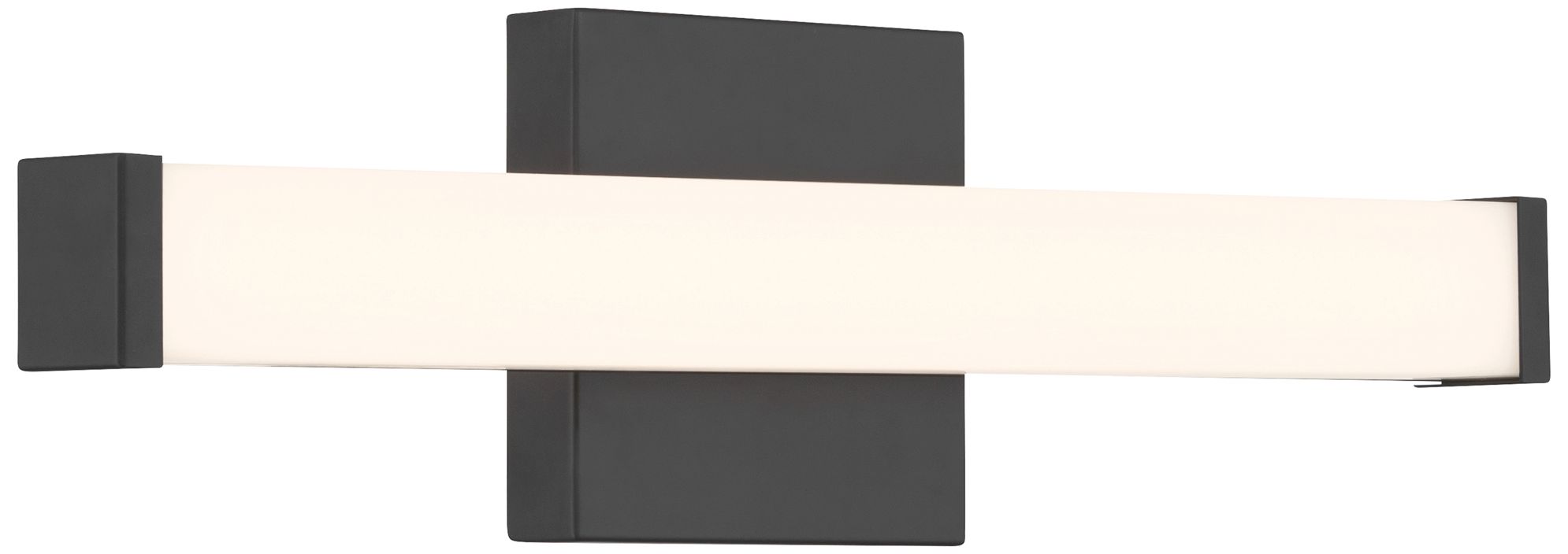Maxx 18" Wide Matte Black LED Bath/Vanity