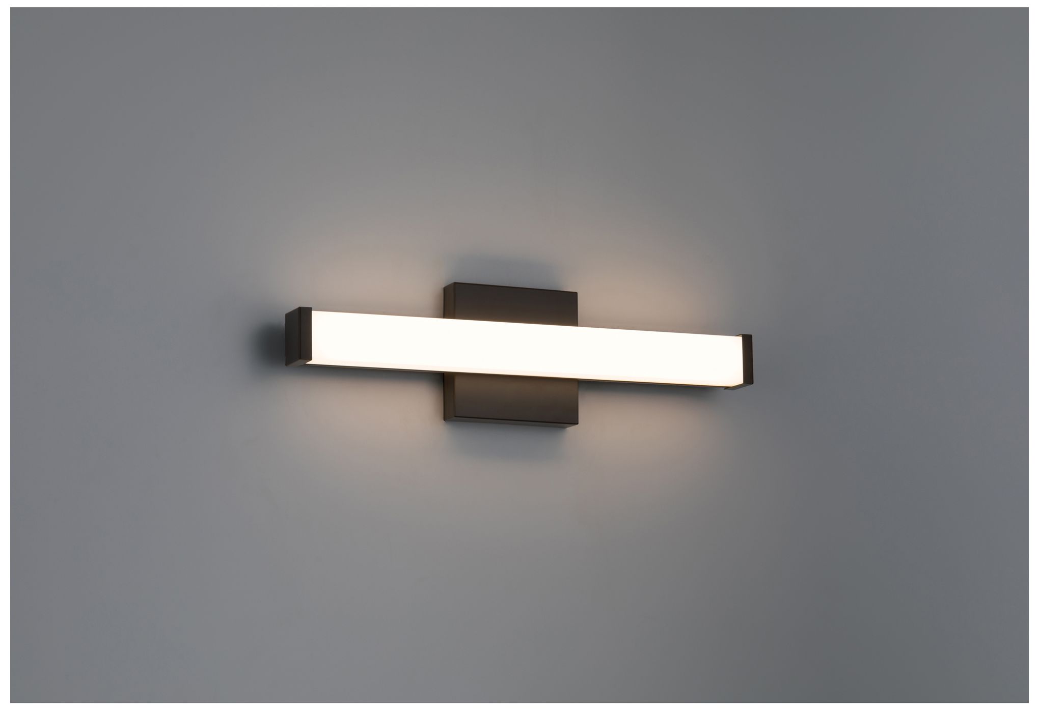 Image 2 Maxx 18" Wide Matte Black LED Bath/Vanity more views