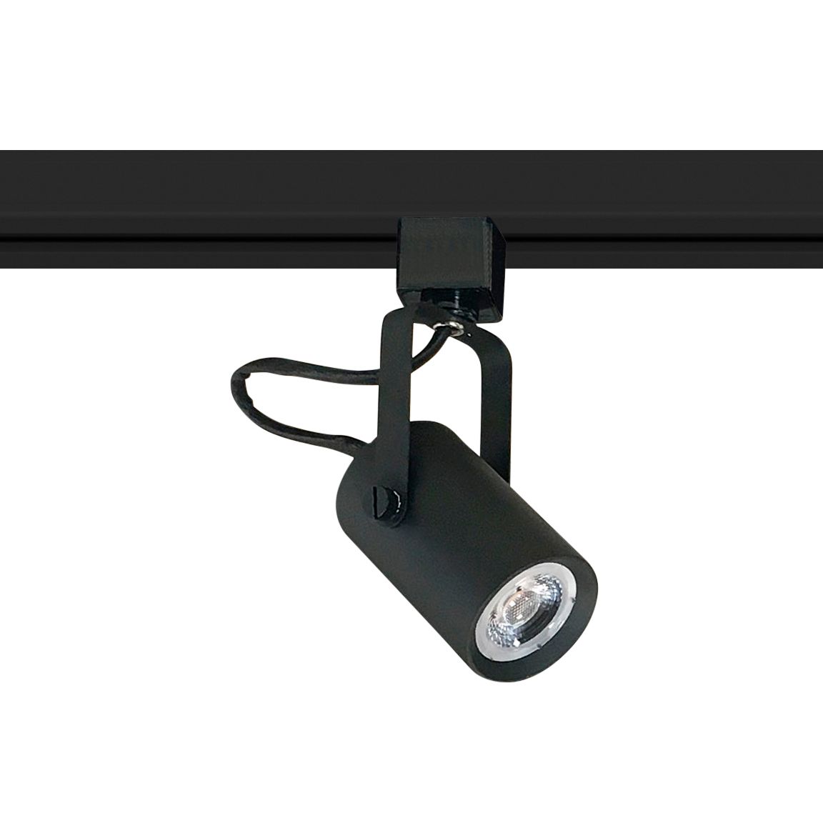 May Black 3000K LED Nora Track Head for Halo Track Systems 418T1