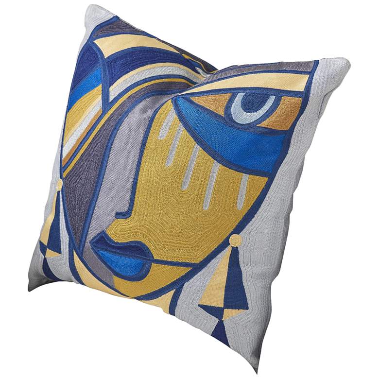 Image 1 Maya Multi-Color 20 inch Square Decorative Throw Pillow