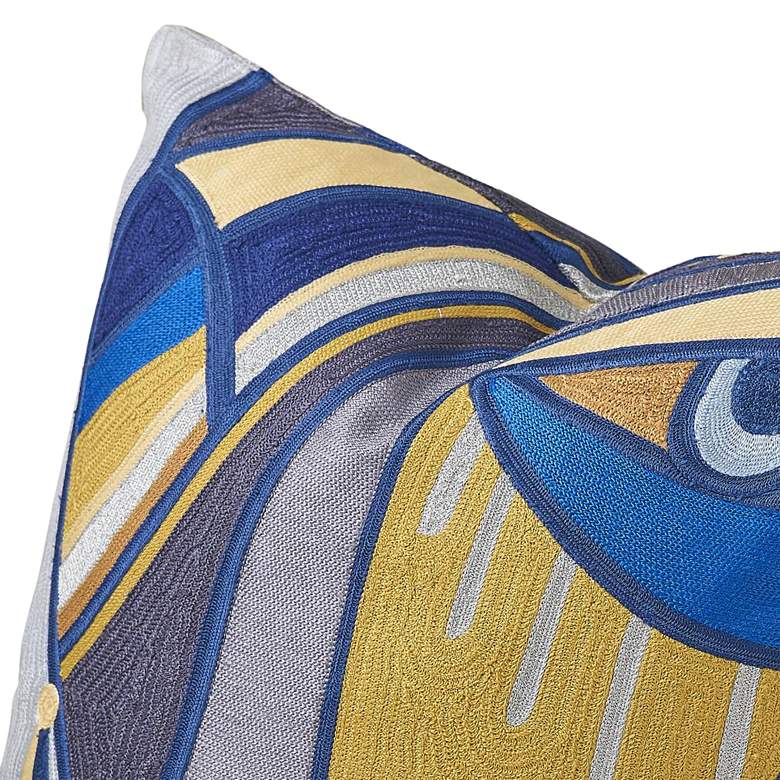 Image 2 Maya Multi-Color 20" Square Decorative Throw Pillow more views