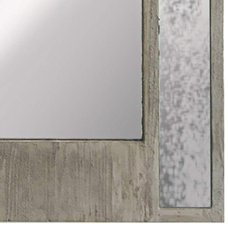 Image 2 Mayberry Wood 23 1/2 inch x 35 1/2 inch Rectangular Wall Mirror more views