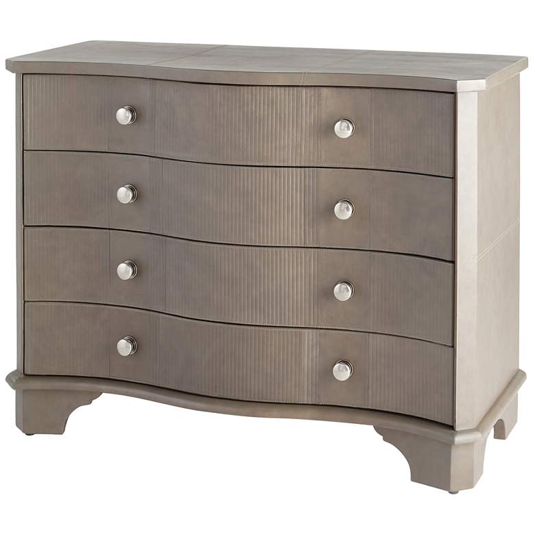 Image 1 Mayfair Chest -Smoke Gray - Nickel