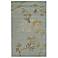 Mayfair Collection Blue Area Rug