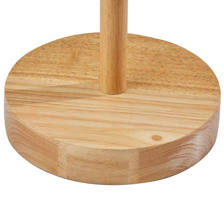Image 5 Mayfair Natural Wood Floor Lamp more views