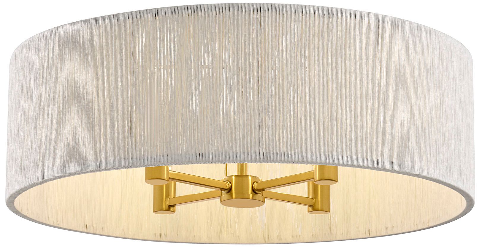 Image 3 Maynard 4-Light Ceiling Light in Warm Brass more views