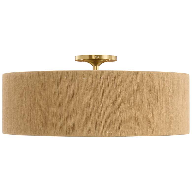 Image 2 Maynard 4-Light Ceiling Light in Warm Brass more views