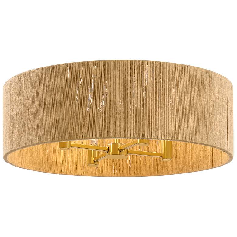 Image 4 Maynard 4-Light Ceiling Light in Warm Brass more views