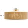 6_Maynard 4-Light Ceiling Light in Warm Brass more views