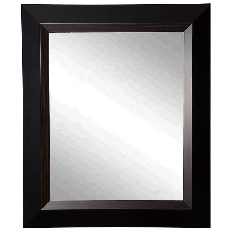 Image 1 Maynerd Brown Lining 29 3/4 inch x 35 3/4 inch Wall Mirror