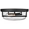 Mayson 13" Wide Matte Black 2-Light Ceiling Light