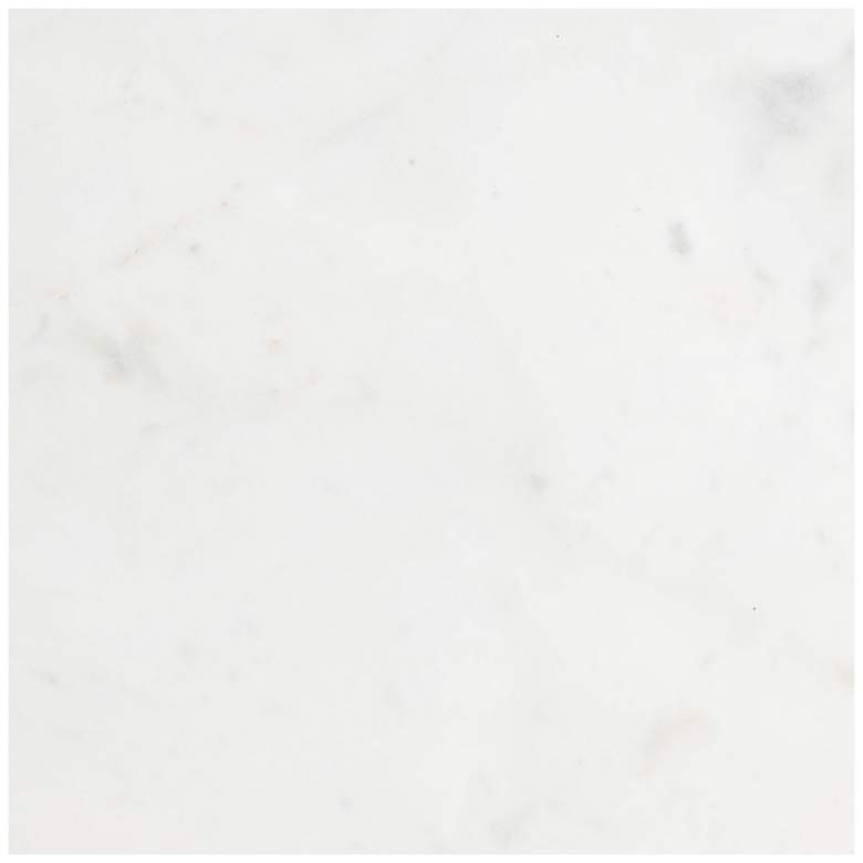 Image 6 Mazara Side Table White & Natural more views
