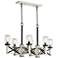 McBride 39 1/2"W Rustic LED Kitchen Island Light Chandelier