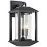 Mccarthy 17 1/2" High Weathered Graphite Outdoor Wall Light