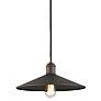 McCoy 14" Wide Vintage Bronze Pendant Light