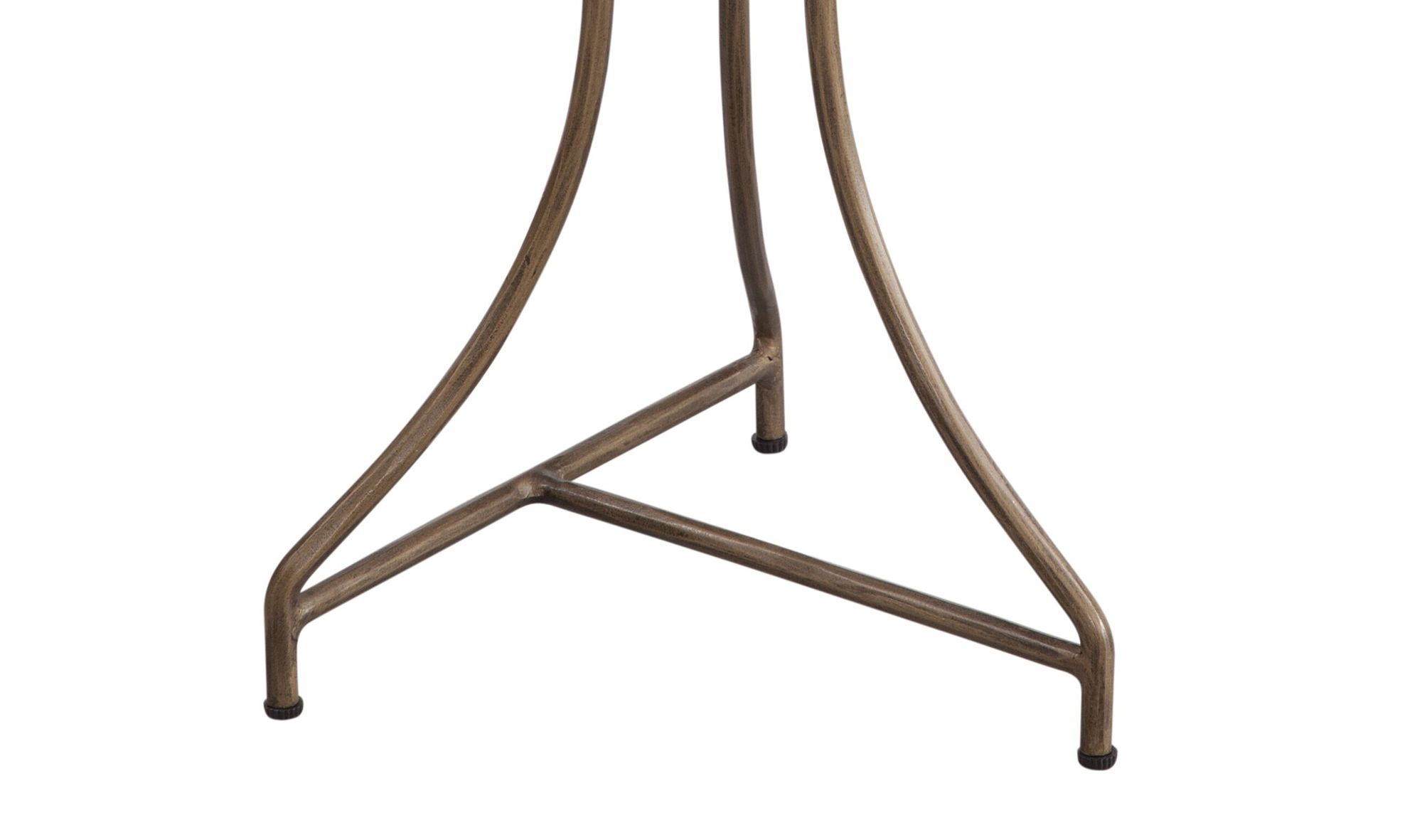 Image 2 McGowan 22" Iron and Marble Accent Table more views