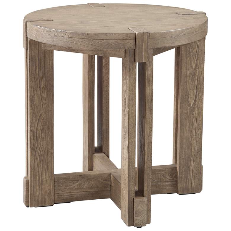 Image 1 McGuire 24" Tall Gray End Table