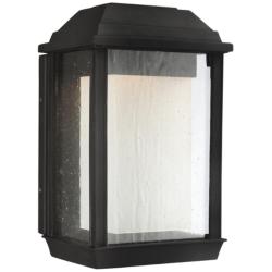 McHenry 11 1/4&quot; High Black LED Outdoor Wall Light