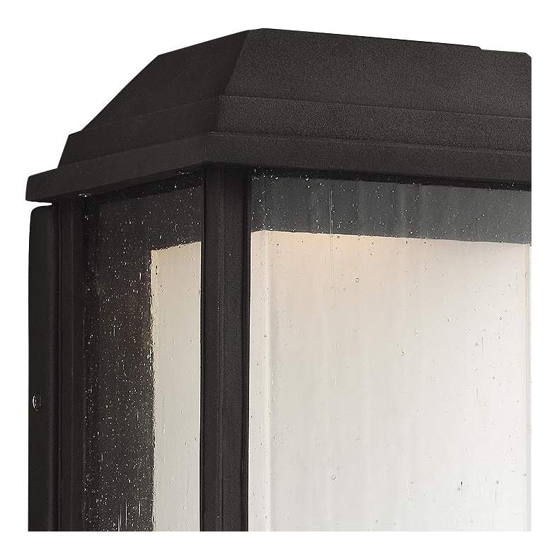 Image 3 McHenry 17 1/4" High Black LED Outdoor Wall Light more views