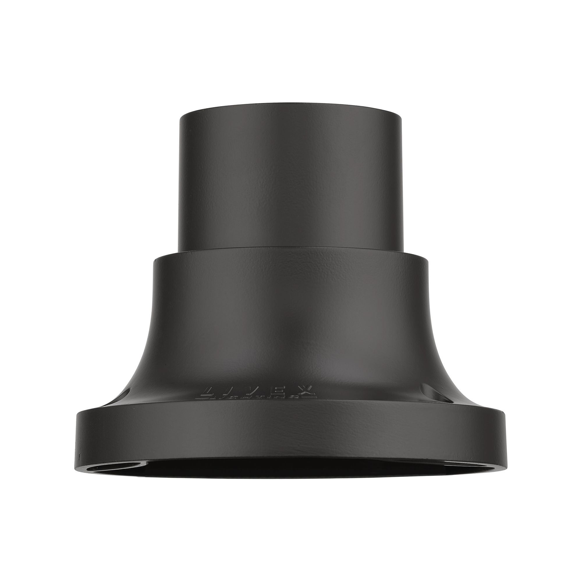 Image 5 McKenzie Bronze Aluminum Outdoor Pier Mount Adapter more views