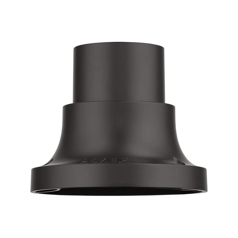 Image 5 McKenzie Bronze Aluminum Outdoor Pier Mount Adapter more views