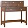 McKinley 39 1/2" Wide Sonoma Oak 5-Drawer Writing Desk