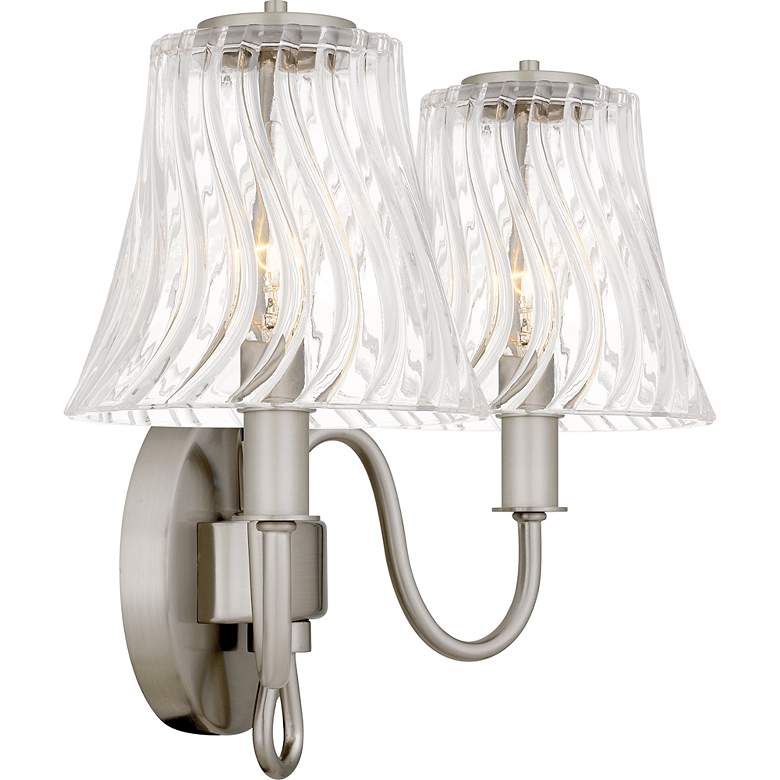 Image 4 McKinney 2-Light Brushed Nickel Bath Light more views