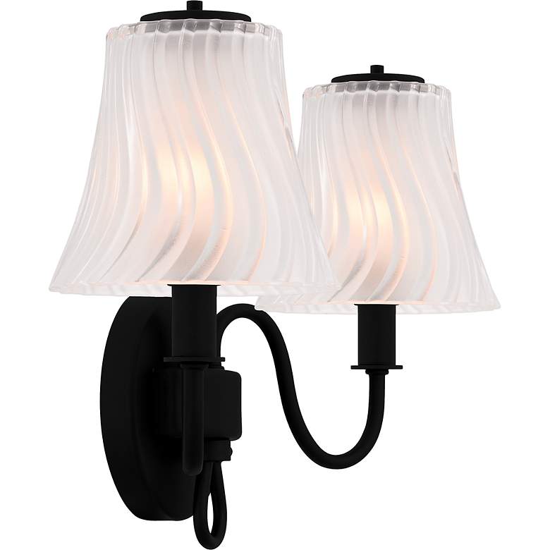 Image 4 McKinney 2-Light Matte Black Bath Light more views