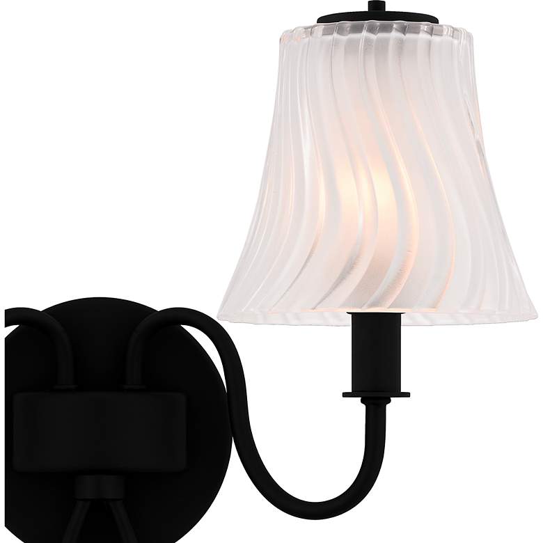Image 5 McKinney 2-Light Matte Black Bath Light more views