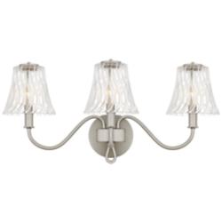 McKinney 3-Light Brushed Nickel Bath Light