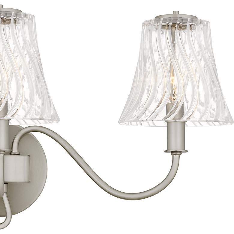 Image 5 McKinney 3-Light Brushed Nickel Bath Light more views