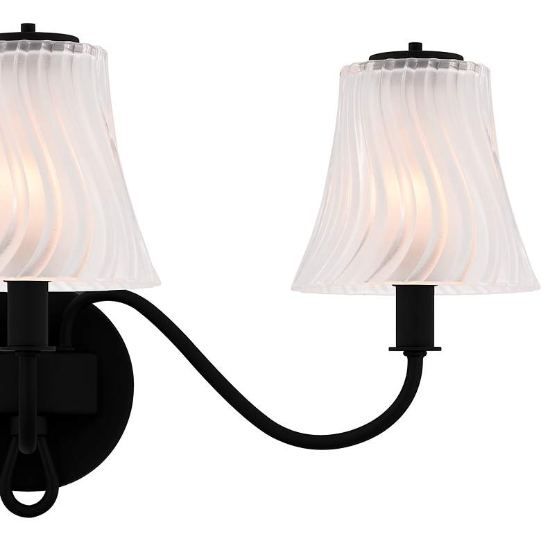Image 5 McKinney 3-Light Matte Black Bath Light more views