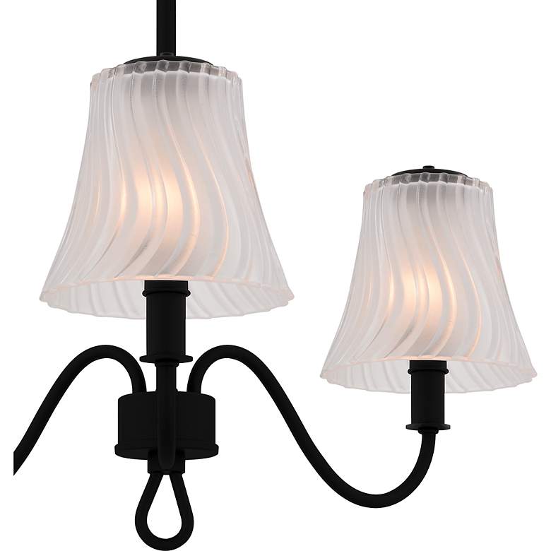 Image 5 McKinney 3-Light Matte Black Semi-Flush Mount more views