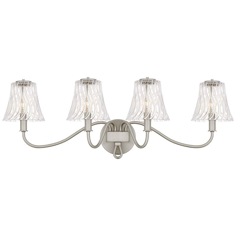 Image 1 McKinney 4-Light Brushed Nickel Bath Light