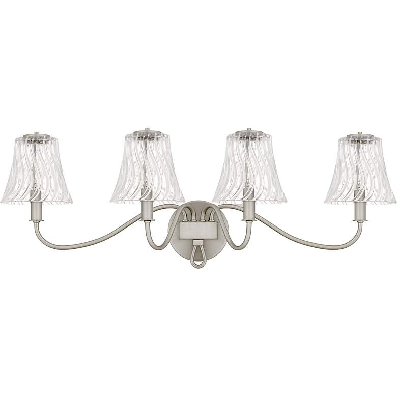 Image 2 McKinney 4-Light Brushed Nickel Bath Light more views