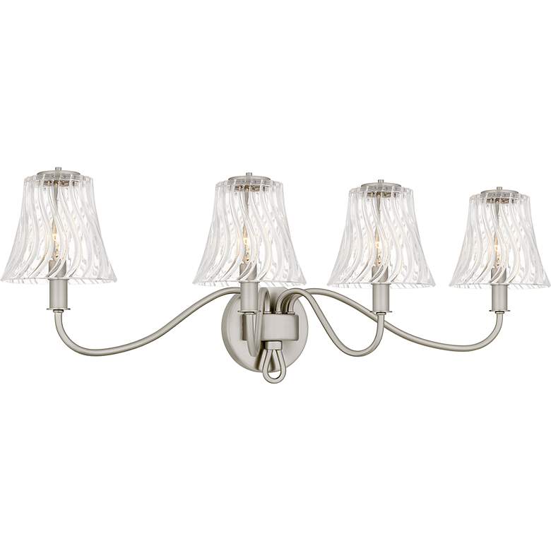 Image 3 McKinney 4-Light Brushed Nickel Bath Light more views